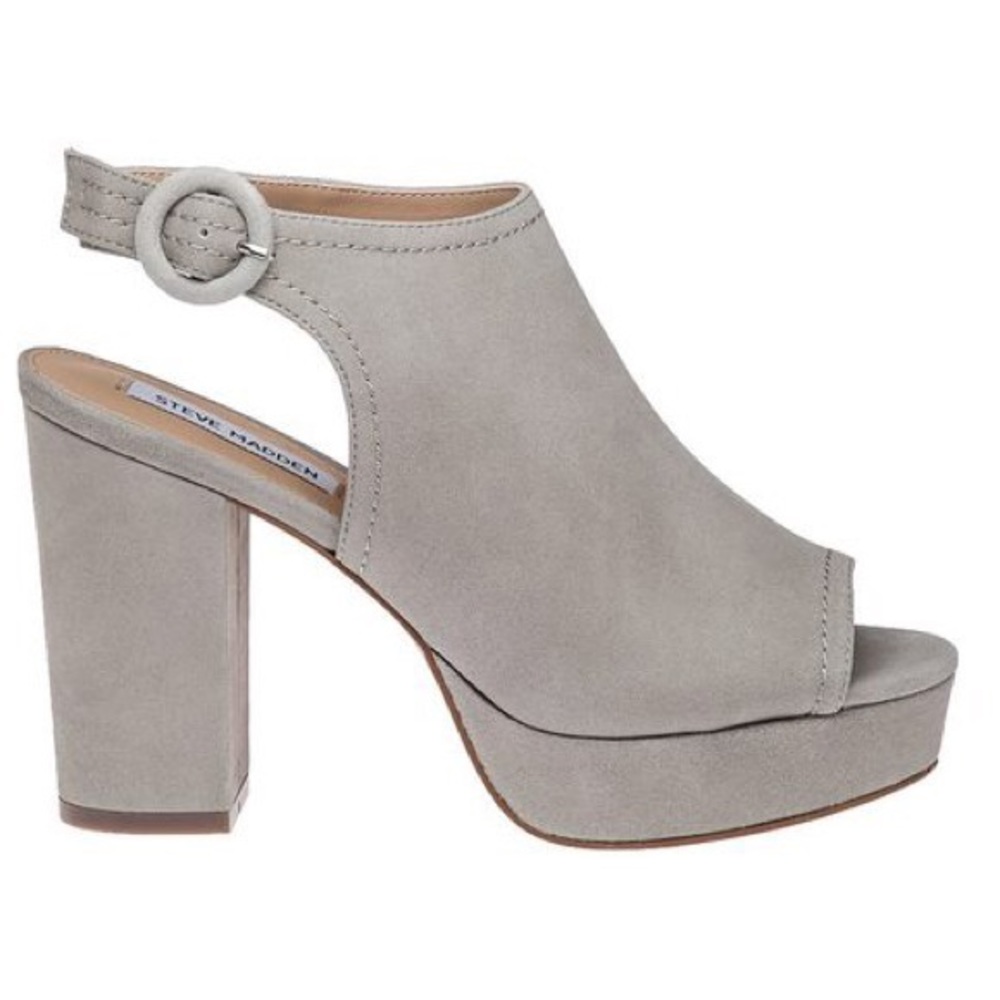 STEVE MADDEN👡 - Beige Suede Slyye Shoe 6.5